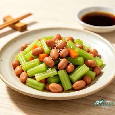 Celery with Peanuts