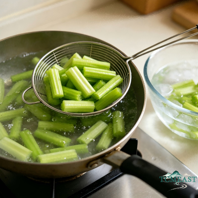 Celery with Peanuts