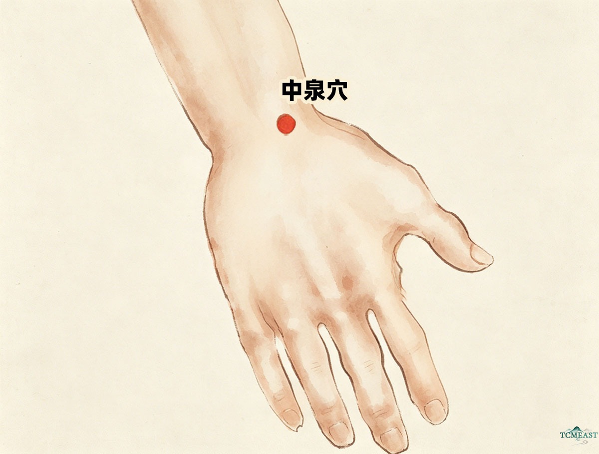 Zhongquan Point (EX-UE3 / Middle Spring)