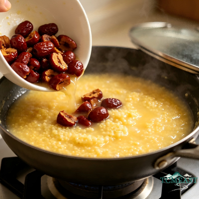 Millet and Red Date (Jujube) Congee