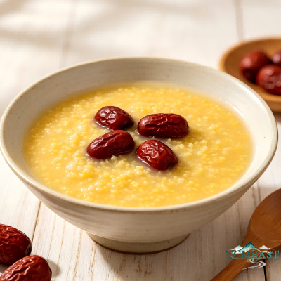 Millet and Red Date (Jujube) Congee