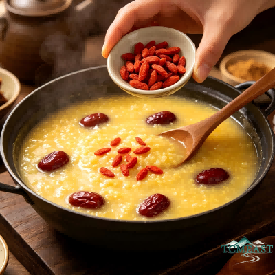 Millet and Red Date (Jujube) Congee