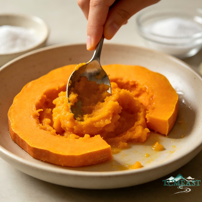 Glutinous Rice Pumpkin Pancake