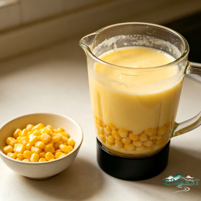 Sweet Corn and Chinese Yam Soup