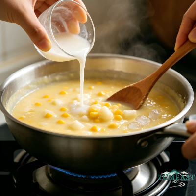 Sweet Corn and Chinese Yam Soup