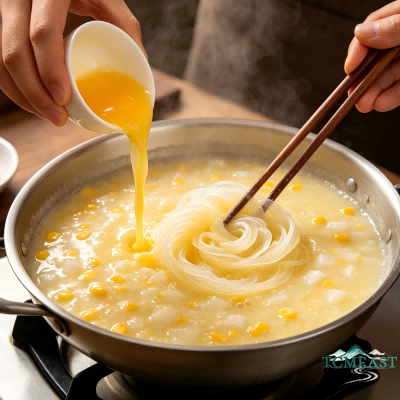 Sweet Corn and Chinese Yam Soup