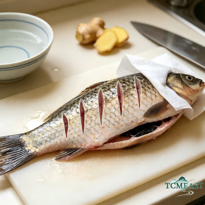 Carrot, Corn, and Crucian Carp Soup