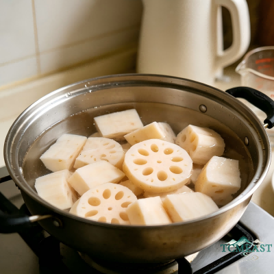 Lotus Root and Rock Sugar Water