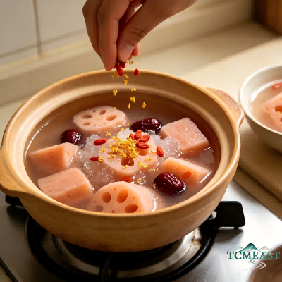 Lotus Root and Rock Sugar Water
