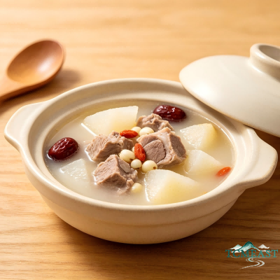 Chuanbei, Snow Pear, and Pork Lung Soup