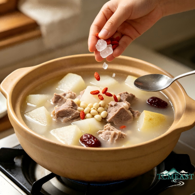 Chuanbei, Snow Pear, and Pork Lung Soup