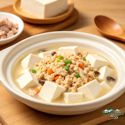 Minced Chicken with Tofu