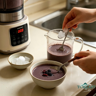 Mulberry and Black Sesame Paste