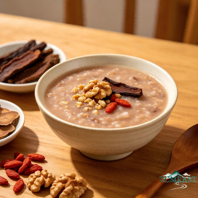 Lockyang (Cynomorium) and Walnut Porridge