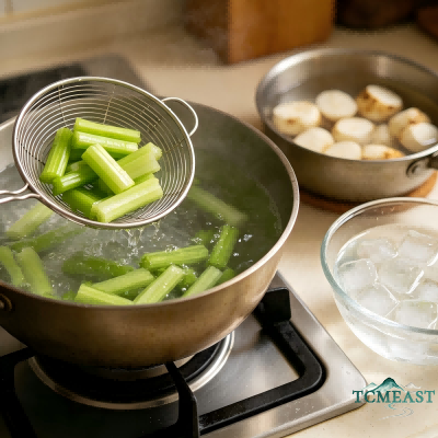 Water Chestnut and Celery Juice