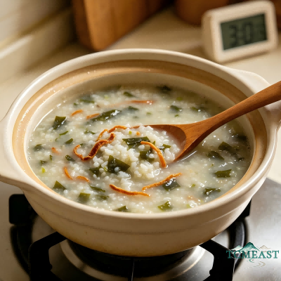 Tangerine Peel and Kelp Porridge