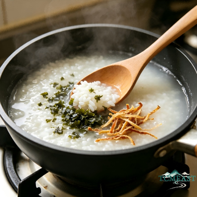 Tangerine Peel and Kelp Porridge