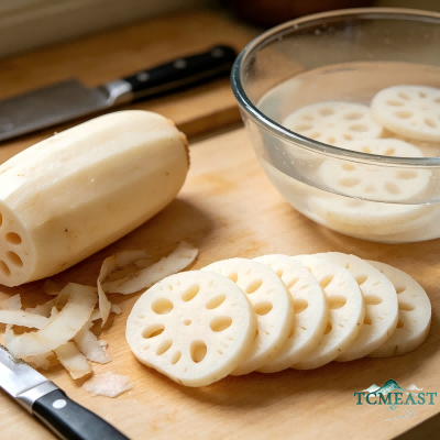 Orange-Flavored Lotus Root