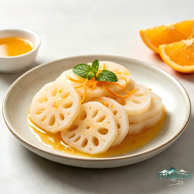 Orange-Flavored Lotus Root