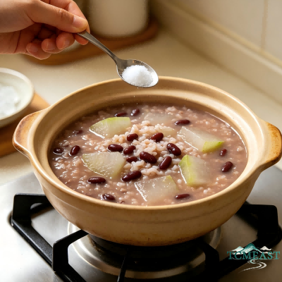 Winter Melon and Adzuki Bean Porridge