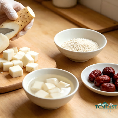 Chinese Yam and White Hyacinth Bean Paste