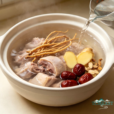 Pseudostellaria Root and Old Duck Soup