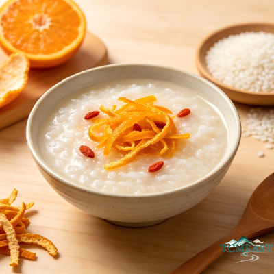 Orange Peel Porridge