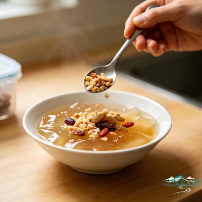 Sweet Potato Starch Soup