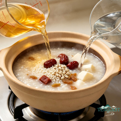 Citron and Buddha's Hand Porridge