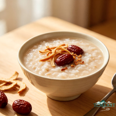 Tangerine Peel and Jujube Porridge