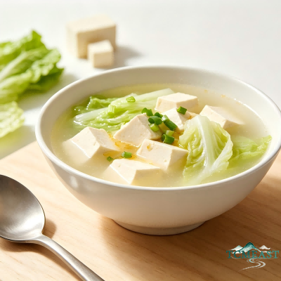 Cabbage and Tofu Soup