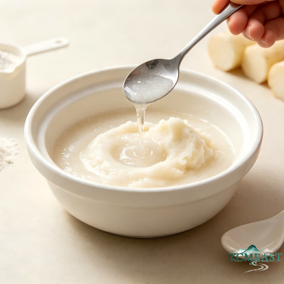 Chinese Yam and Lotus Root Starch Paste