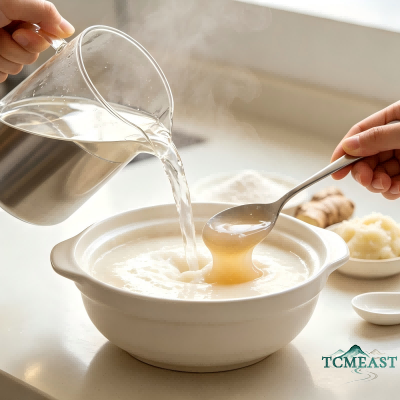 Chinese Yam and Lotus Root Starch Paste