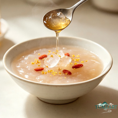 Chinese Yam and Lotus Root Starch Paste