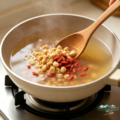 Hazelnut and Rice Porridge