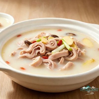 Astragalus and Pig Tripe Soup