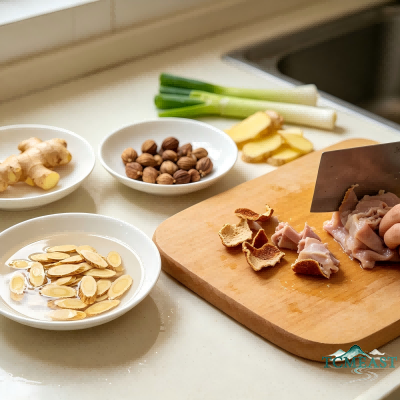 Astragalus and Pig Tripe Soup