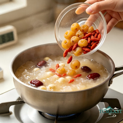 Longan, Lotus Seed & Tremella Soup