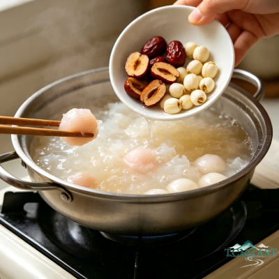 Longan, Lotus Seed & Tremella Soup