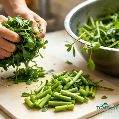 Cold Tossed Purslane