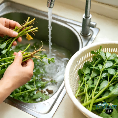 Cold Tossed Purslane
