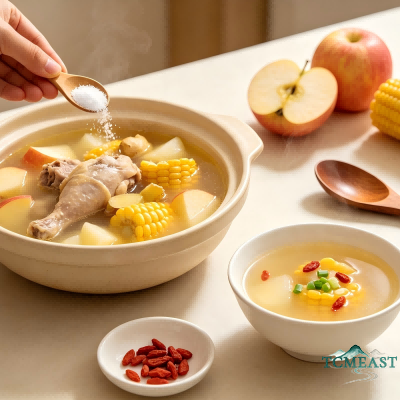 Apple and Corn Soup