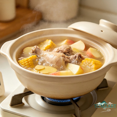 Apple and Corn Soup