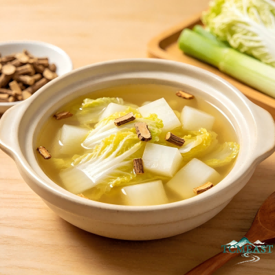 Bupleurum and Cabbage Soup