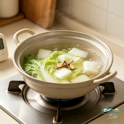 Bupleurum and Cabbage Soup