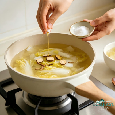 Bupleurum and Cabbage Soup