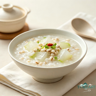 Winter Melon and Coix Seed Porridge