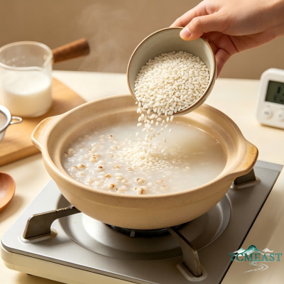 Winter Melon and Coix Seed Porridge
