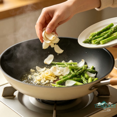 Stir-fried Asparagus with Lily Bulbs