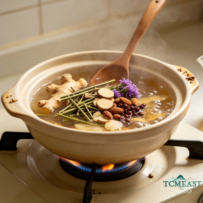 Ephedra and Dried Ginger Decoction